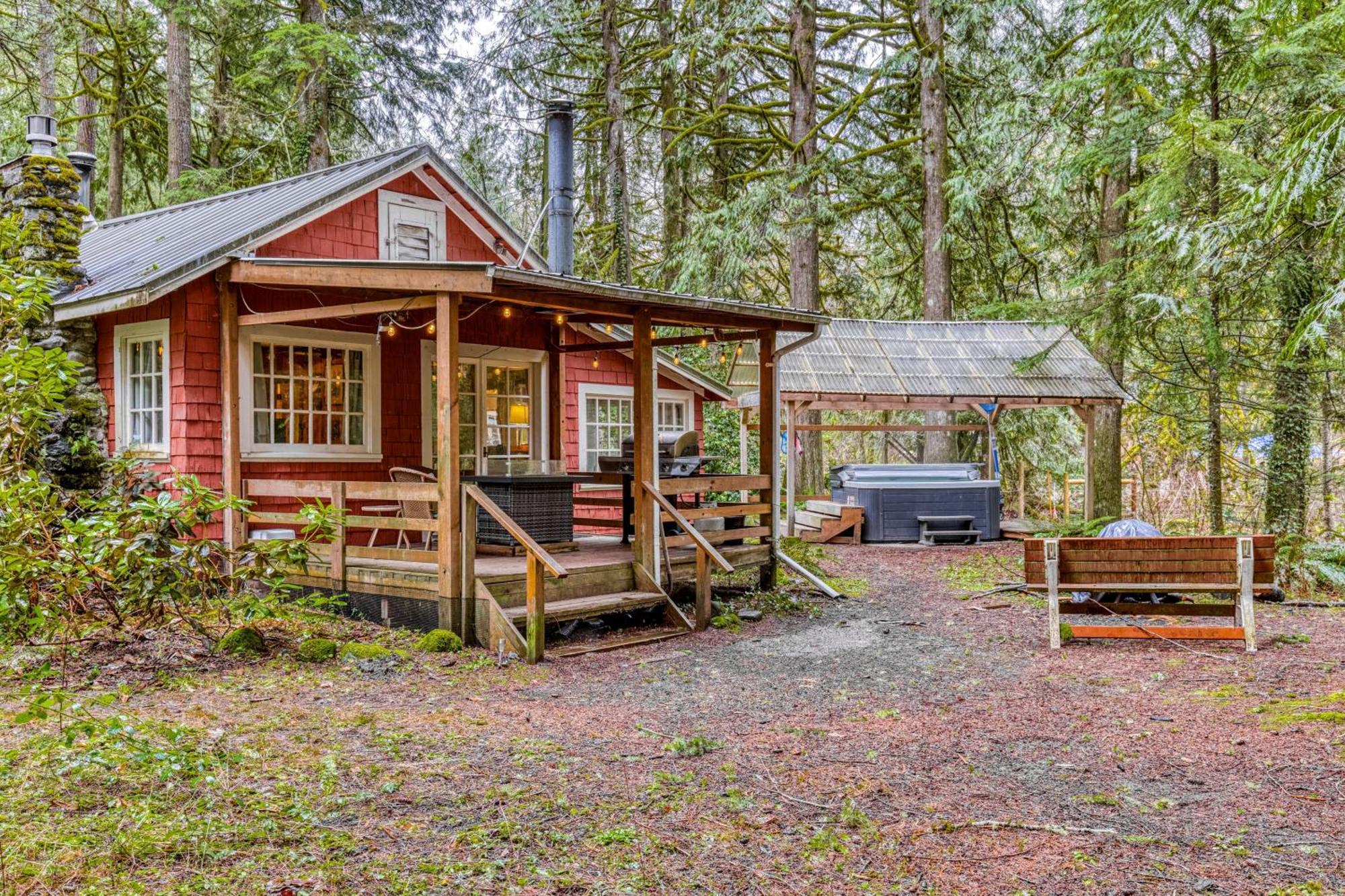 The Cedars Cabin Welches المظهر الخارجي الصورة