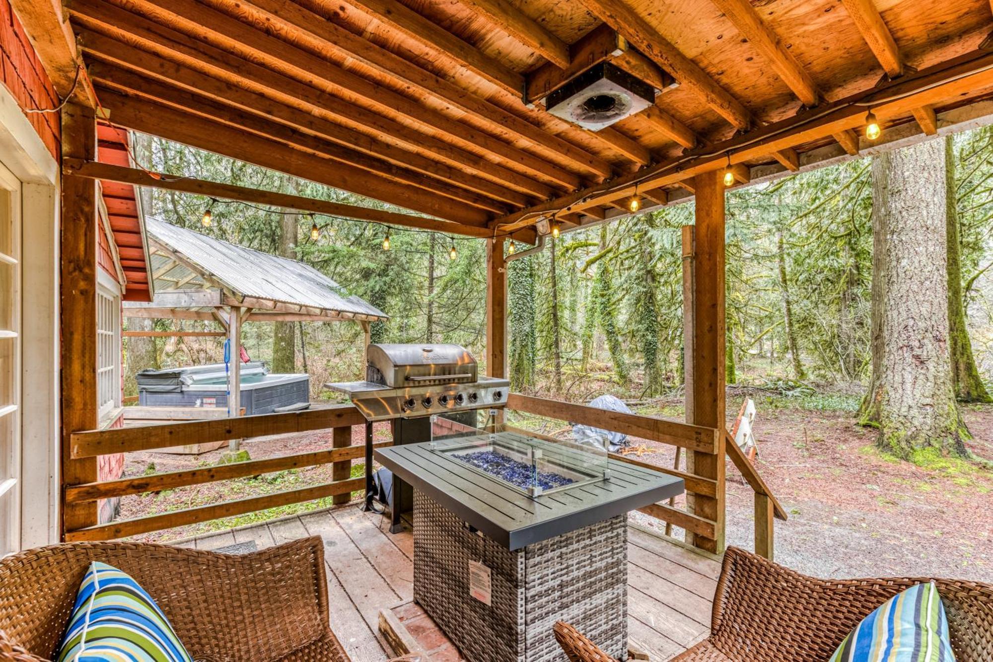 The Cedars Cabin Welches المظهر الخارجي الصورة