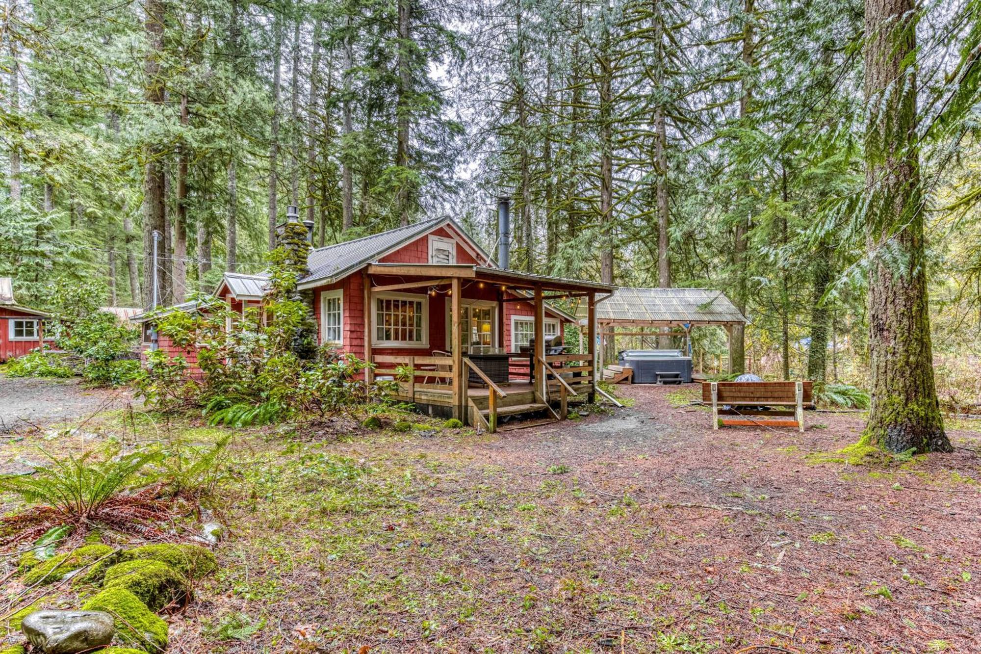 The Cedars Cabin Welches المظهر الخارجي الصورة